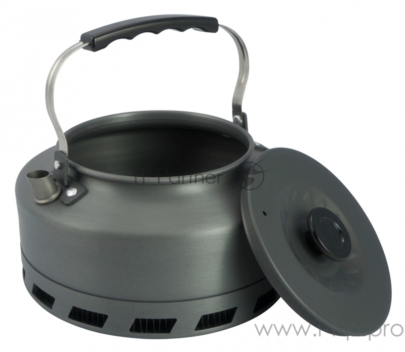 Чайник AceCamp HE Kette (1664) антрацитовый алюминий анодированный 1.6л д.152мм ш.152мм в.152мм