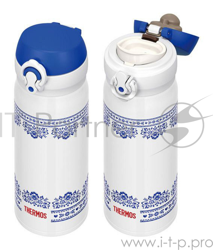 Термос Thermos JNL-402 BLWH (319562) 0.4л. белый/синий