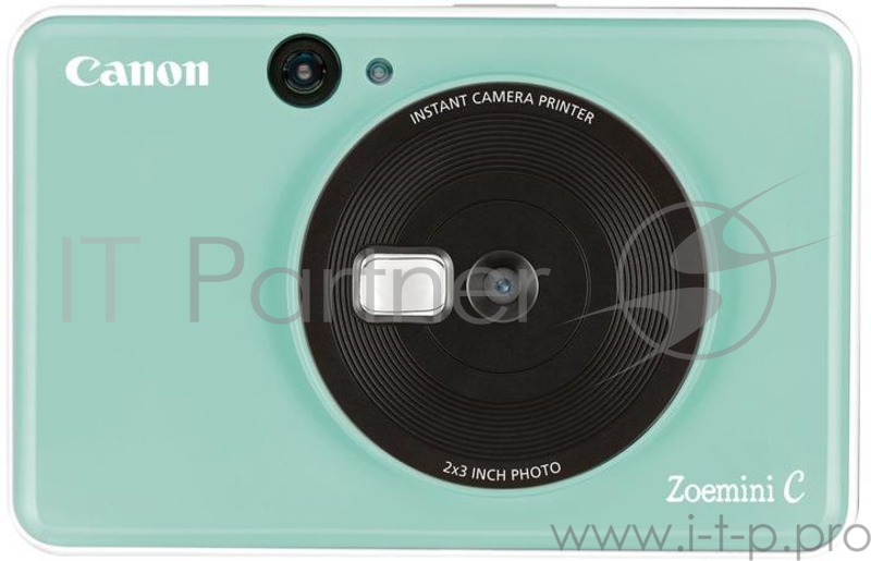 Фотоаппарат Canon Zoemini C зеленый 5Mpix microSDXC 50minF/Li-Ion