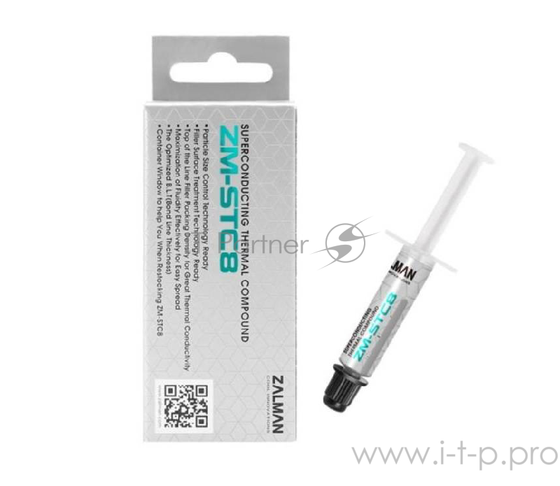 Термопаста Zalman ZM-STC8 шприц 1.5гр.