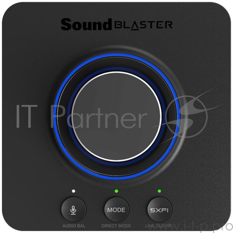Звуковая карта Creative USB Sound BlasterX X-3 (SB-Axx1) 7.1 Ret