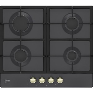 Встраиваемая газовая варочная поверхность BEKO Встраиваемая газовая варочная поверхность BEKO/ Газовая поверхность: 4 газовые конфорки. Панель управления спереди. Газ-контроль. Высокоэффективные конфорки. Встроенный электроподжиг. Чугунная решетка .