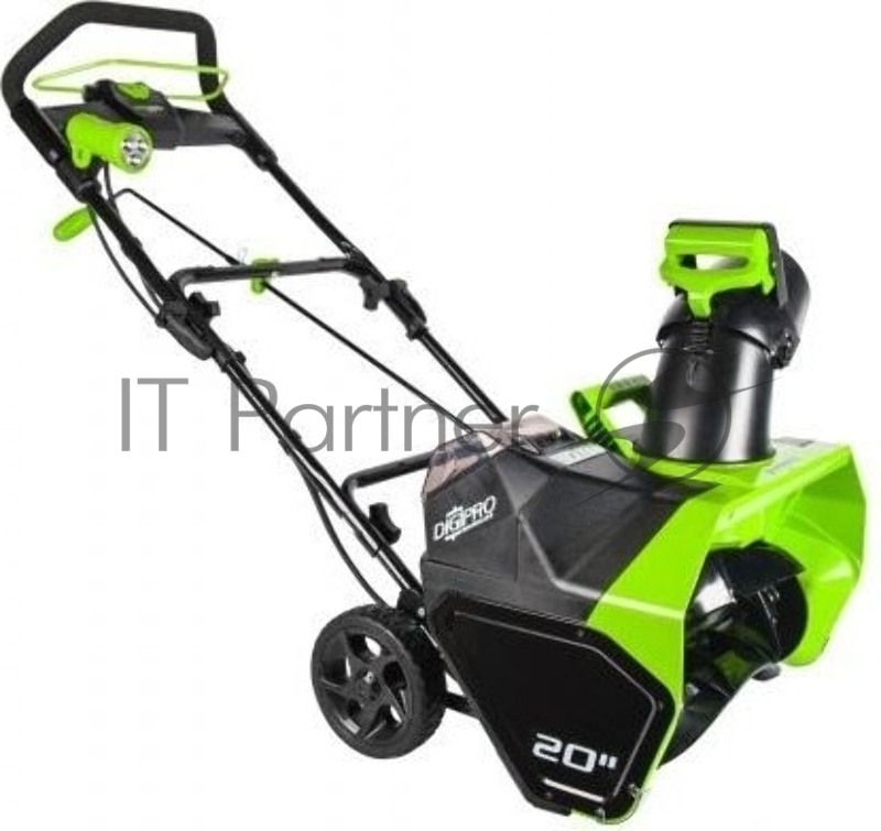 Снегоуборщик аккум. GREENWORKS 2600007 БЕЗ аккумулятора и зарядного устройства