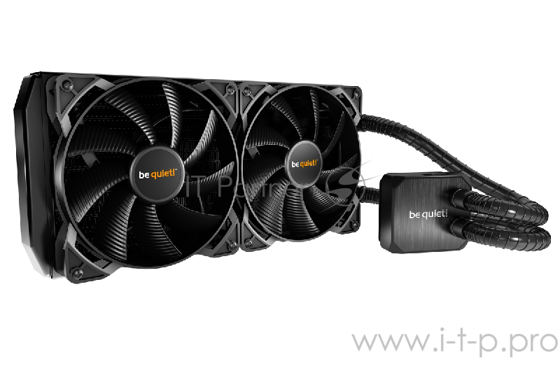 Комплект водяного охлаждения BE QUIET! SILENT LOOP 280mm / LGA 775, 1150, 1151, 1155, 1156, 1366, 2011(-3) AM2(+), AM3(+), AM4, FM1, FM2(+) / 400W TDP / PWM / 16.1-37.3 dB(A) / RTL