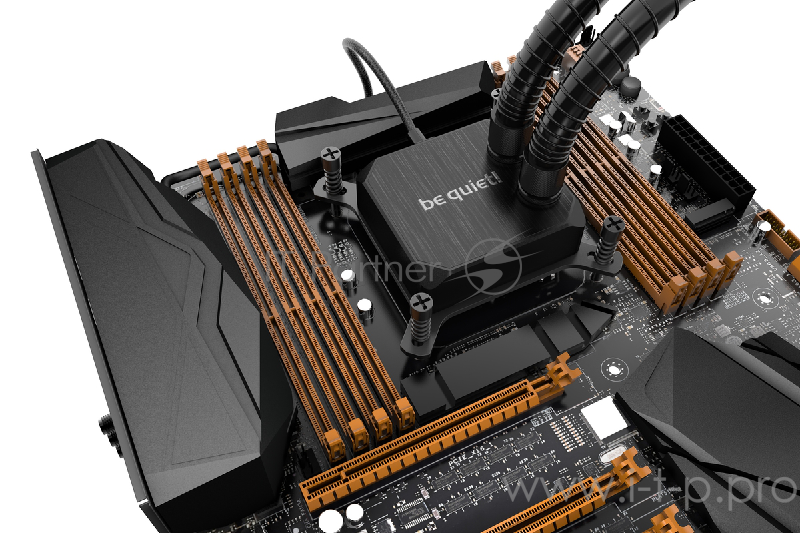 Комплект водяного охлаждения BE QUIET! SILENT LOOP 280mm / LGA 775, 1150, 1151, 1155, 1156, 1366, 2011(-3) AM2(+), AM3(+), AM4, FM1, FM2(+) / 400W TDP / PWM / 16.1-37.3 dB(A) / RTL