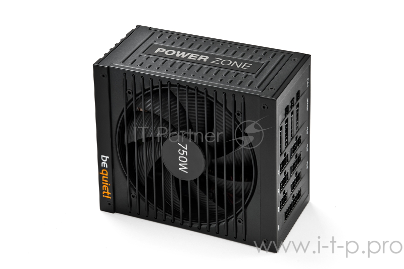Блок питания BE QUIET! POWER ZONE 750W / ATX 2.4 / Active PFC / 80+ Bronze / 135mm fan / Modular cable management / RTL