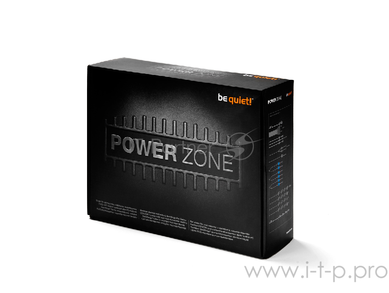 Блок питания BE QUIET! POWER ZONE 750W / ATX 2.4 / Active PFC / 80+ Bronze / 135mm fan / Modular cable management / RTL