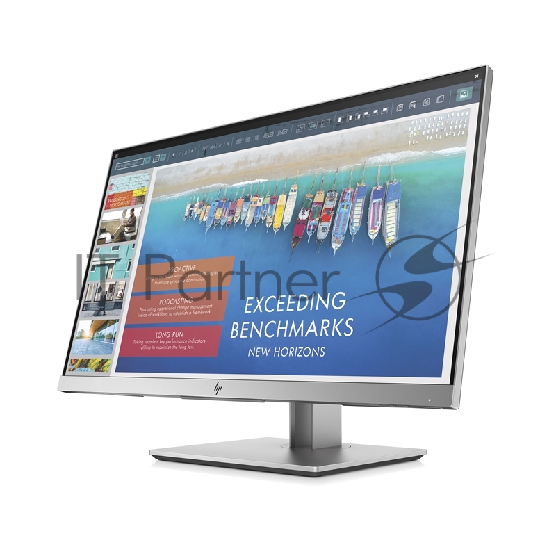 Монитор HP 23.8 E243d Docking Monitor серебристый/черный IPS LED 16:9 HDMI Cam матовая Pivot 250cd 178гр/178гр 1920x1080 D-Sub DisplayPort FHD USB 6.