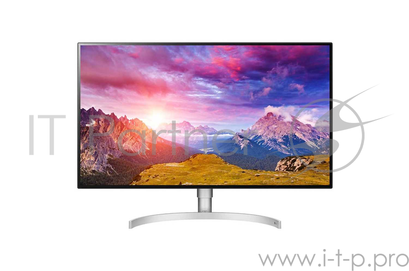 Монитор LG 31.5 32UL950-W белый IPS LED 5ms 16:9 HDMI M/M матовая HAS 1300:1 450cd 3840x2160 Displa