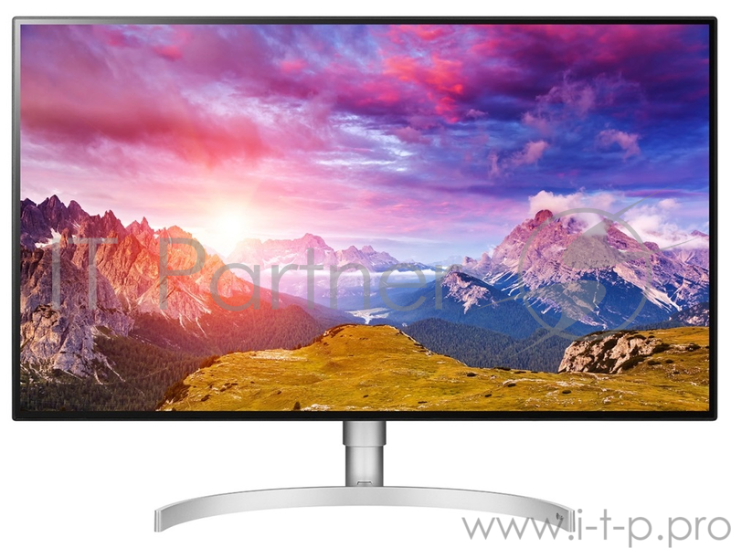 Монитор LG 31.5 32UL950-W белый IPS LED 5ms 16:9 HDMI M/M матовая HAS 1300:1 450cd 3840x2160 Displa