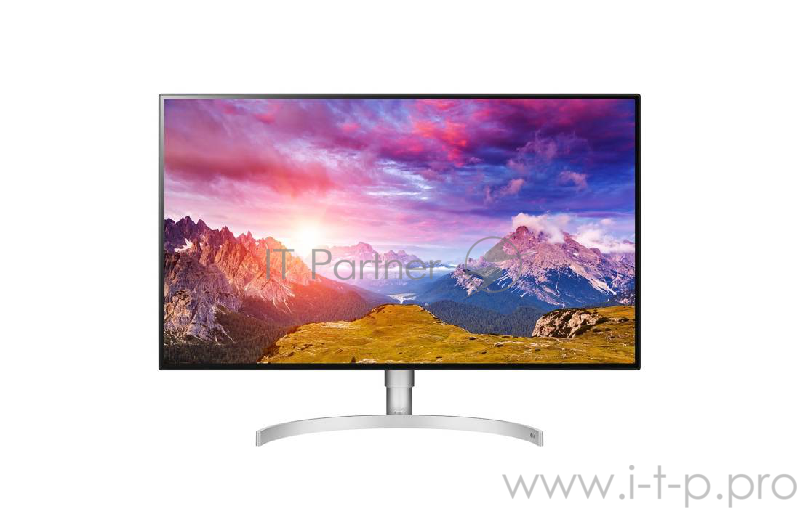 Монитор LG 31.5 32UL950-W белый IPS LED 5ms 16:9 HDMI M/M матовая HAS 1300:1 450cd 3840x2160 Displa
