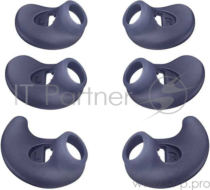 Гарнитура вкладыши Samsung EO-IC500 1.2м черный/синий проводные (в ушной раковине)