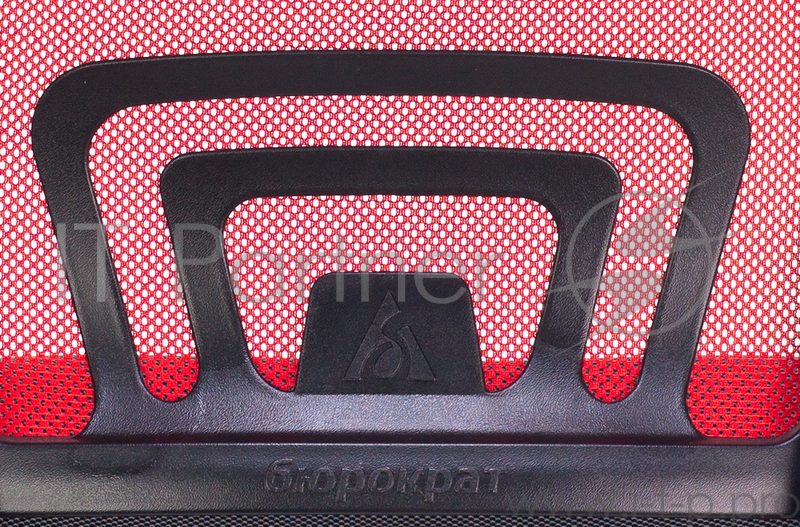 Кресло Бюрократ CH-695N/R/TW-11 спинка сетка красный TW-35N сиденье черный TW-11