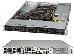 Платформа SuperMicro SYS-1027R-N3RF 3.5 SAS/SATA С606 1G 2P 2x750W