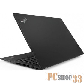 Ноутбук Lenovo ThinkPad T490s 14.0FHD_IPS_AG_400N_EPF/ CORE_I5-8265U_1.6G_4C_MB/ 16GB(8X16GBX16)_DDR4_2400/ 256GB_M.2_2280_NVME_TLC_OPAL/ / INTEGRATED_GRAPHICS/ IR&HD_CAMERA_W/MIC/ KYB_RUS/ нет/ W10_PRO/ BLACK