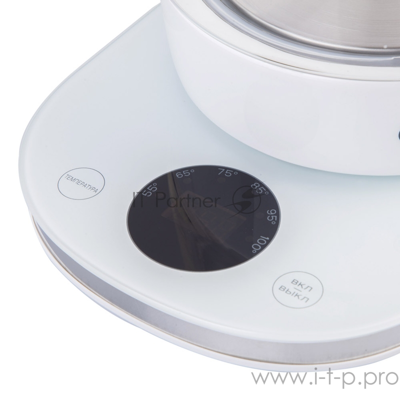 335 G-KR Чайник электрический Endever Skyline.Ёмкость 1,7 л, корпус из BIO-стекла, мощ.1800 Вт.