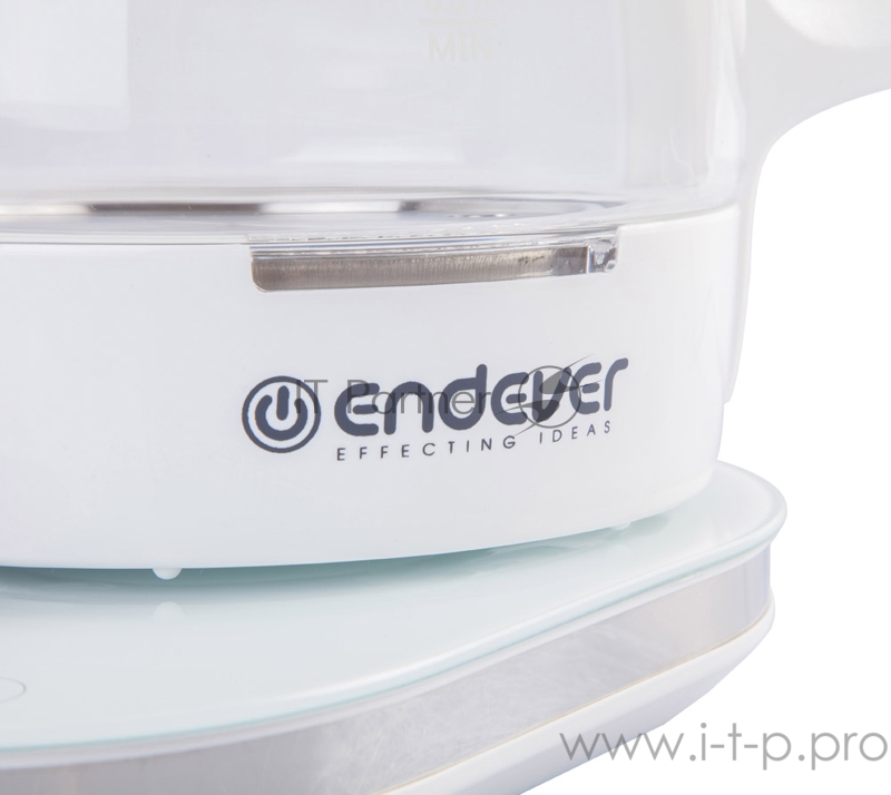 335 G-KR Чайник электрический Endever Skyline.Ёмкость 1,7 л, корпус из BIO-стекла, мощ.1800 Вт.