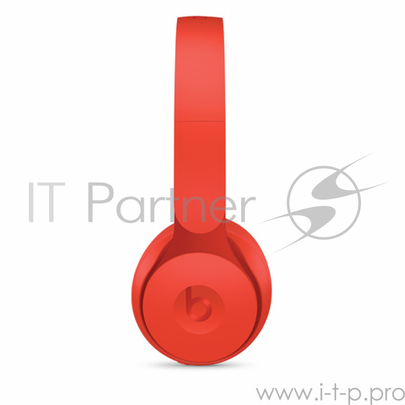 Беспроводные наушники Beats Solo Pro с системой шумоподавления красного цвета