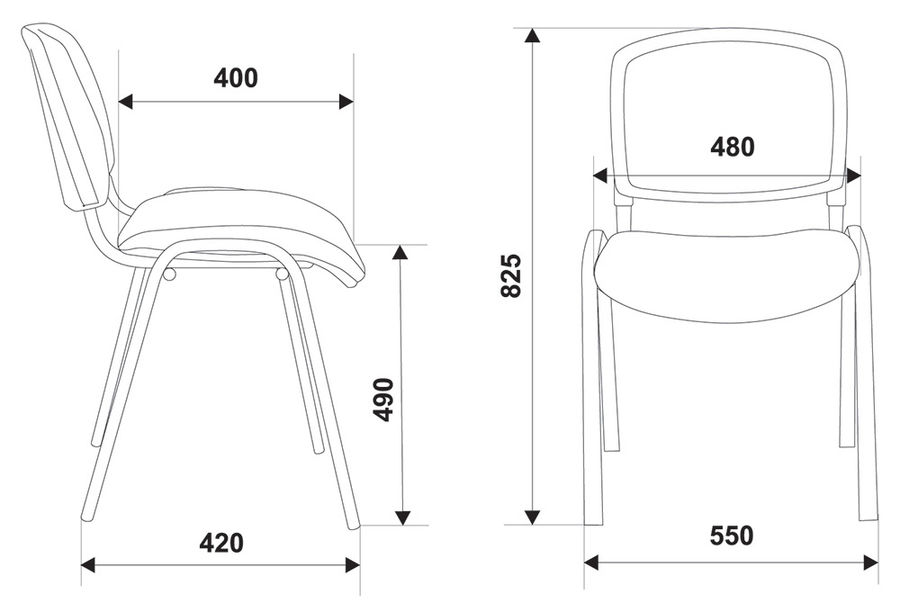 Стул Бюрократ ВИКИ VIKI/OR/TW-96-1 спинка сетка TW-38-3 сиденье оранжевый TW-96-1