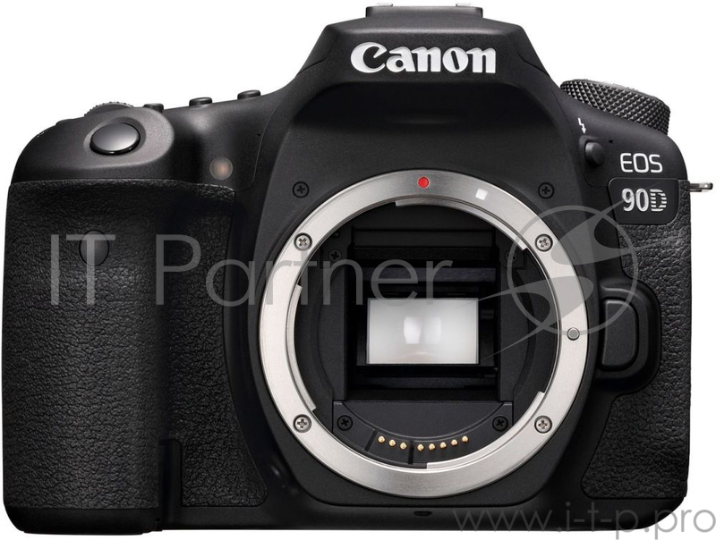 Зеркальный Фотоаппарат Canon EOS 90D черный 32.5Mpix 3 1080p 4K SDXC Li-ion (без объектива)