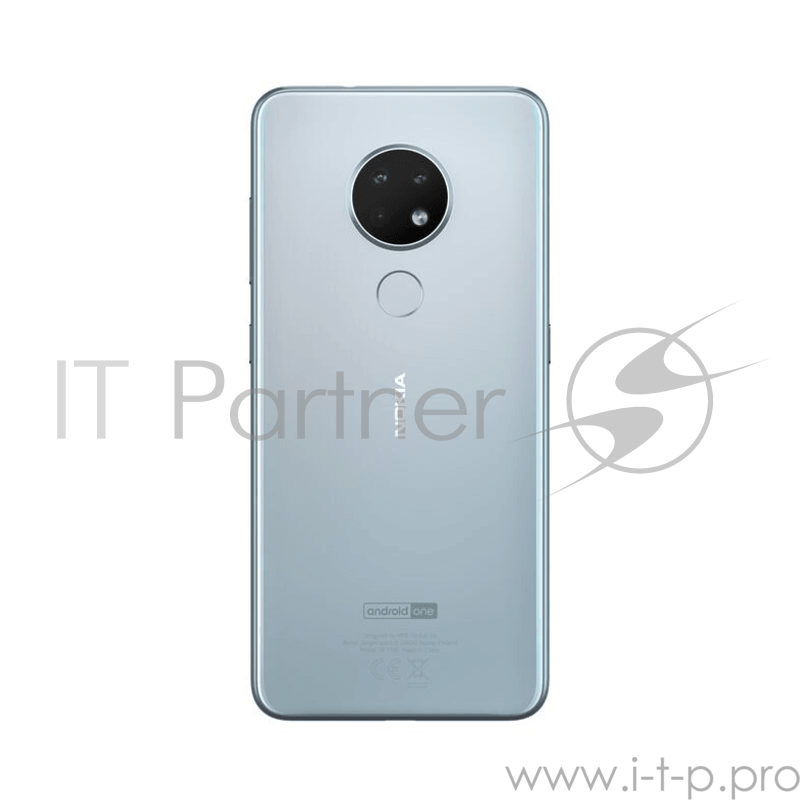 Смартфон Nokia 6.2 DS TA-1198 ICE, 6.3 1080x2220, 1.8GHz, 8 Core, 3GB RAM, 32GB, up to 512GB flash, 16 МП + 5 МП + 8 МП/8Mpix, 2 Sim, 2G, 3G, LTE, BT v5.0, Wi-Fi, NFC, GPS, Galileo, Glonass, Type-C, 3500mAh, Android 9.0 (Pie), 159.88 ммx75.11 ммx8.25