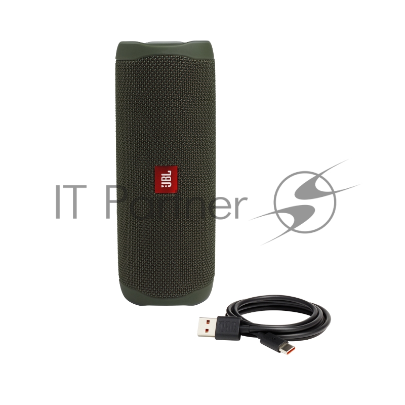 Динамик JBL Портативная акустическая система JBL Flip 5 зеленый