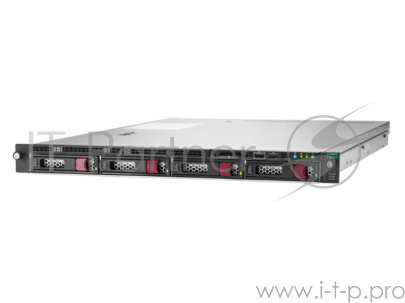 Сервер HP DL160 Gen10, 1(up2)x 3106 Xeon-B 8C 1.7GHz, 1x16GB-R DDR4, S100i/ZM (RAID 0,1,5,10) noHDD (4 LFF 3.5 HP) 1x500W (up2), 2x1Gb/s, noDVD, iLO5, Rack1U, 3-3-3