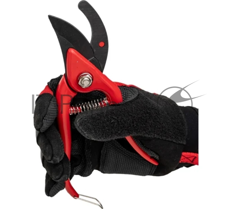 Секатор FIT 77080 Хобби 20см плоскостной лезвия внахлест сталь алюминиевые ручки