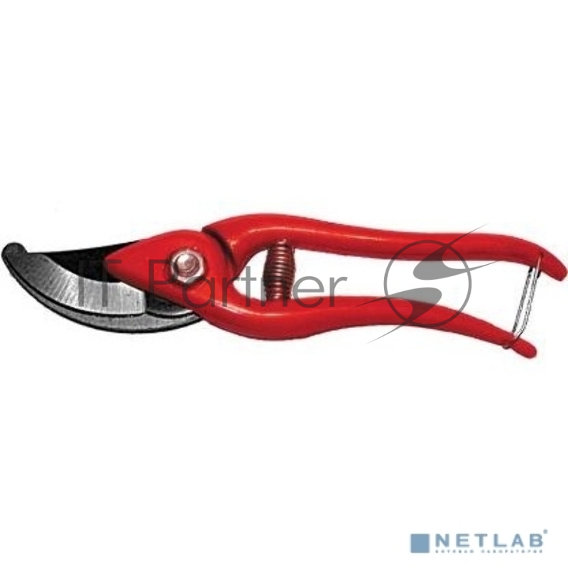 Секатор FIT 77080 Хобби 20см плоскостной лезвия внахлест сталь алюминиевые ручки