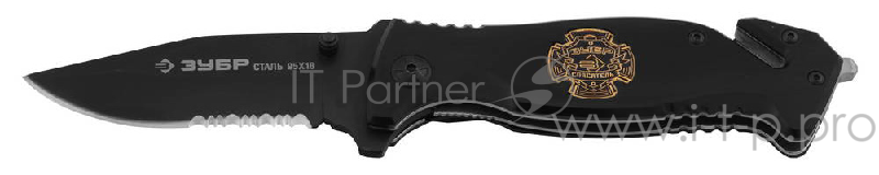 Нож ЗУБР 47707_z01 ЭКСПЕРТ складной, наконечник д/стекол,резак,200мм/лезвие 90мм