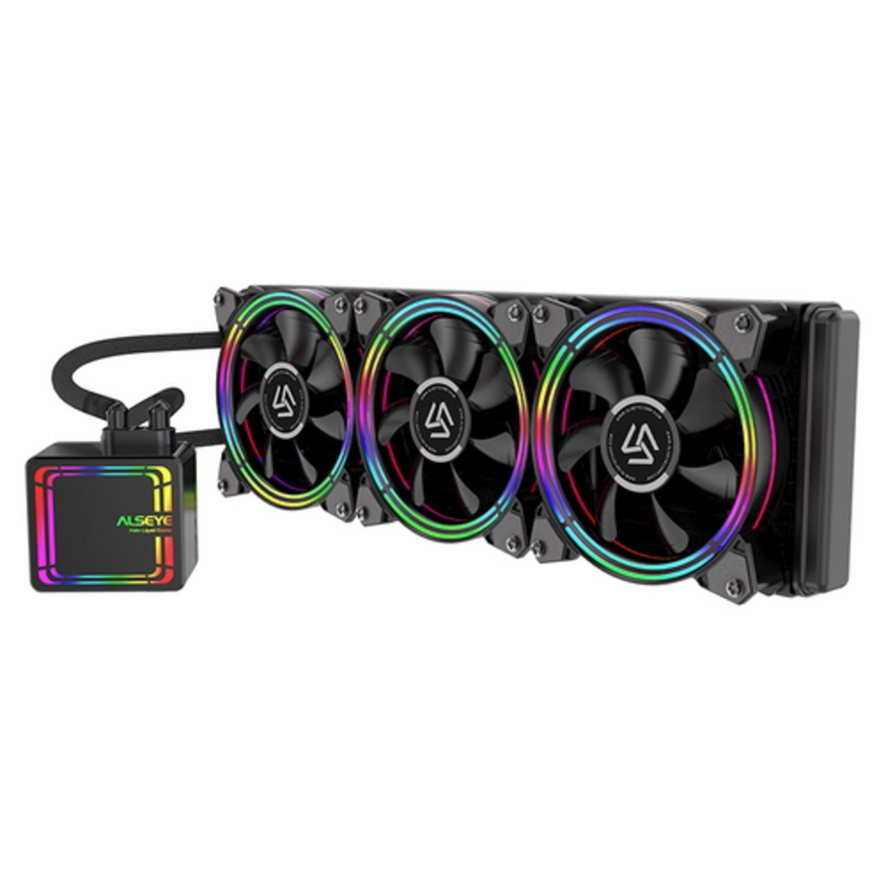 Жидкостная система охлаждения H360 Universal Platfrom PWM Single 5colors+ LED fan