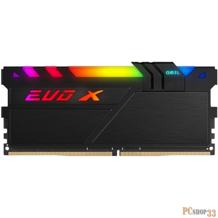 Модуль памяти Geil DIMM DDR4 16GB PC4-25600 3200MHz EVO X Hybrid-Independent-Light-Module