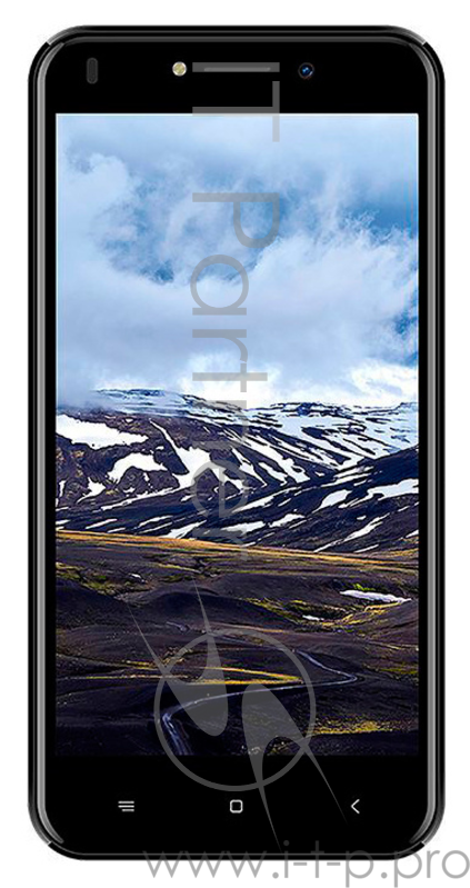 Смартфон Haier Alpha A3 16Gb 2Gb синий моноблок 4G 2Sim 5.0 720x1280 Android 8.1 8Mpix WiFi GPS GSM900/1800 GSM1900 TouchSc FM microSD max64Gb