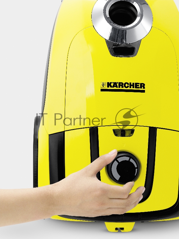 Пылесос Karcher VC 2 EU 700Вт желтый/черный