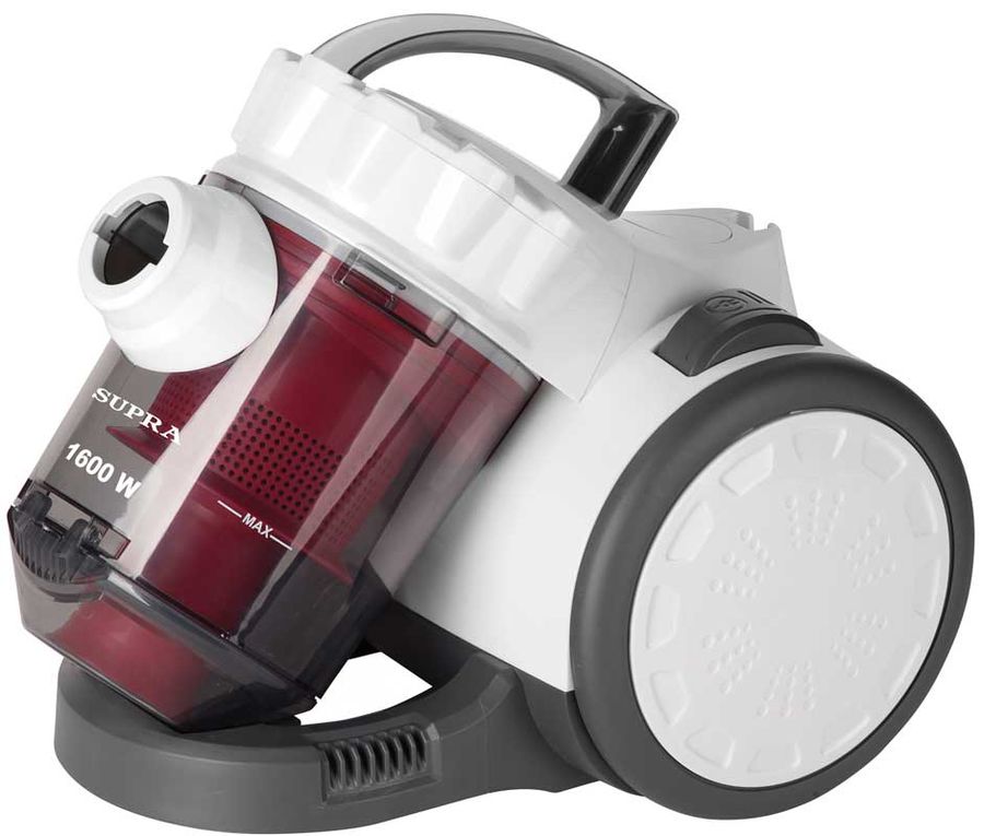 Пылесос Supra VCS-1621 1600Вт белый/серый