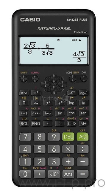 Калькулятор научный Casio FX-82ESPLUS-2-SETD черный 12-разр.