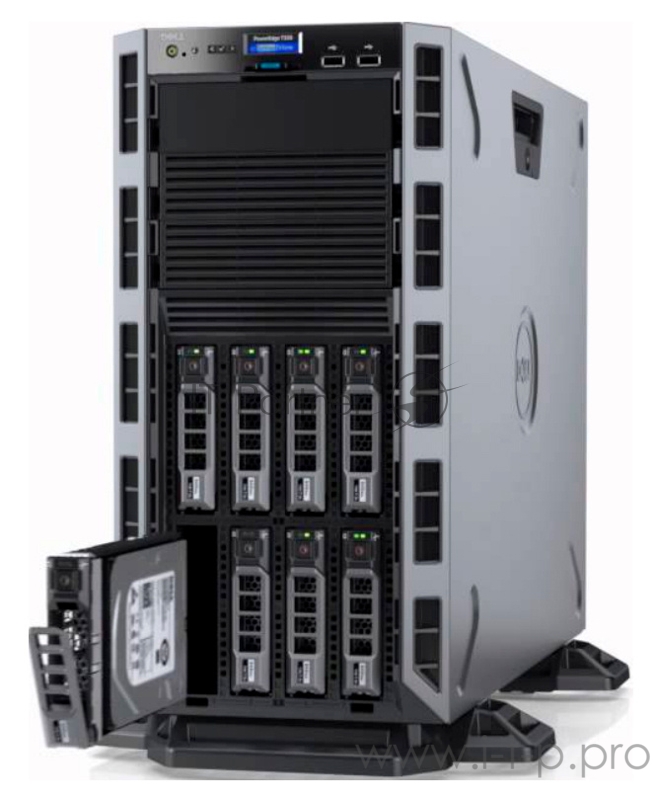 Сервер Dell PowerEdge T330 1xG4500 1x24Gb 2RUD x8 1x2Tb 7.2K 3.5 NLSAS RW H730 iD8 Basic 1G 2Р 2x495W 3Y PNBD_4HMC RAM 1x16Gb+1x8Gb (210-AFFQ-46)
