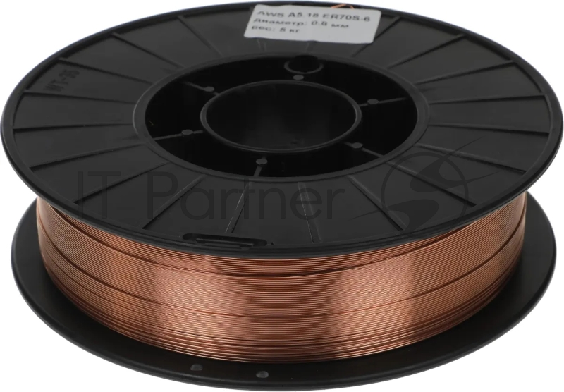 Проволока сварочная ELITECH 0606.010100 (стальная омедненная) 0.8мм масса 5кг
