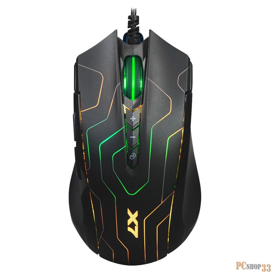 Мышь A4 X89 Maze черный оптическая (2400dpi) USB (7but)