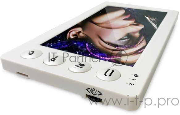 Видеодомофон Falcon Eye COSMO Plus дисплей 7 TFT механические кнопки подключение до 2-х вызывных панелей и до 2-х видеокамер OSD меню адресный и