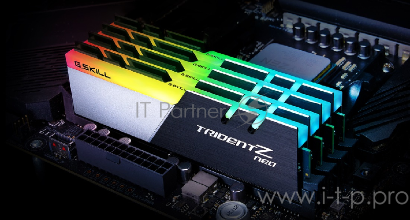 Модуль памяти G.SKILL TRIDENT Z NEO DIMM DDR4 32GB (4x8GB kit) 3800MHz CL14 1.5V / F4-3800C14Q-32GTZN