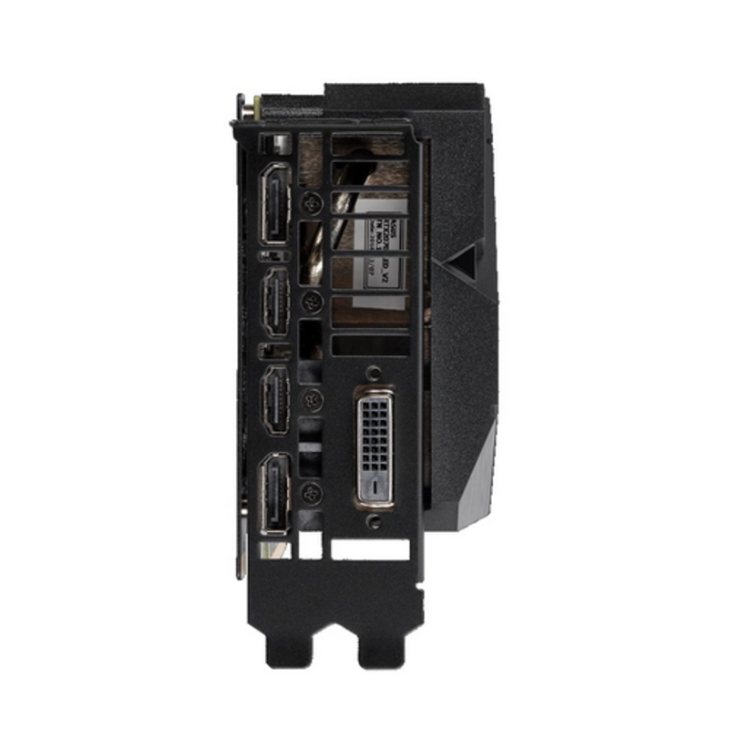 Видеокарта ASUS DUAL-RTX2070-O8G-EVO // RTX2070,HDMI*2,DP*2,DVI*1,8GD6 90YV0CN1-M0NA00