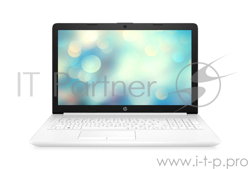 Ноутбук HP15 15-da0475ur 15.6 FHD, Intel Core i3-7020U , 4Gb, 128Gb SSD, no ODD, Win10, белый