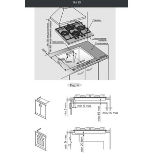 Варочная поверхность газовая GEFEST ПВГ 2231-01 Р59