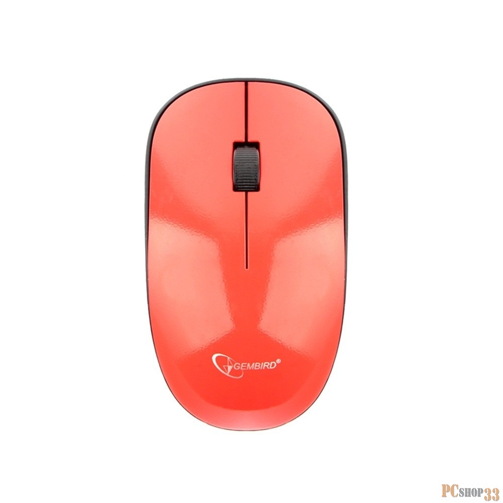 Мышь беспров. Gembird MUSW-111-CRL, коралловый, 2кн.+колесо-кнопка, 1200DPI, 2.4ГГц