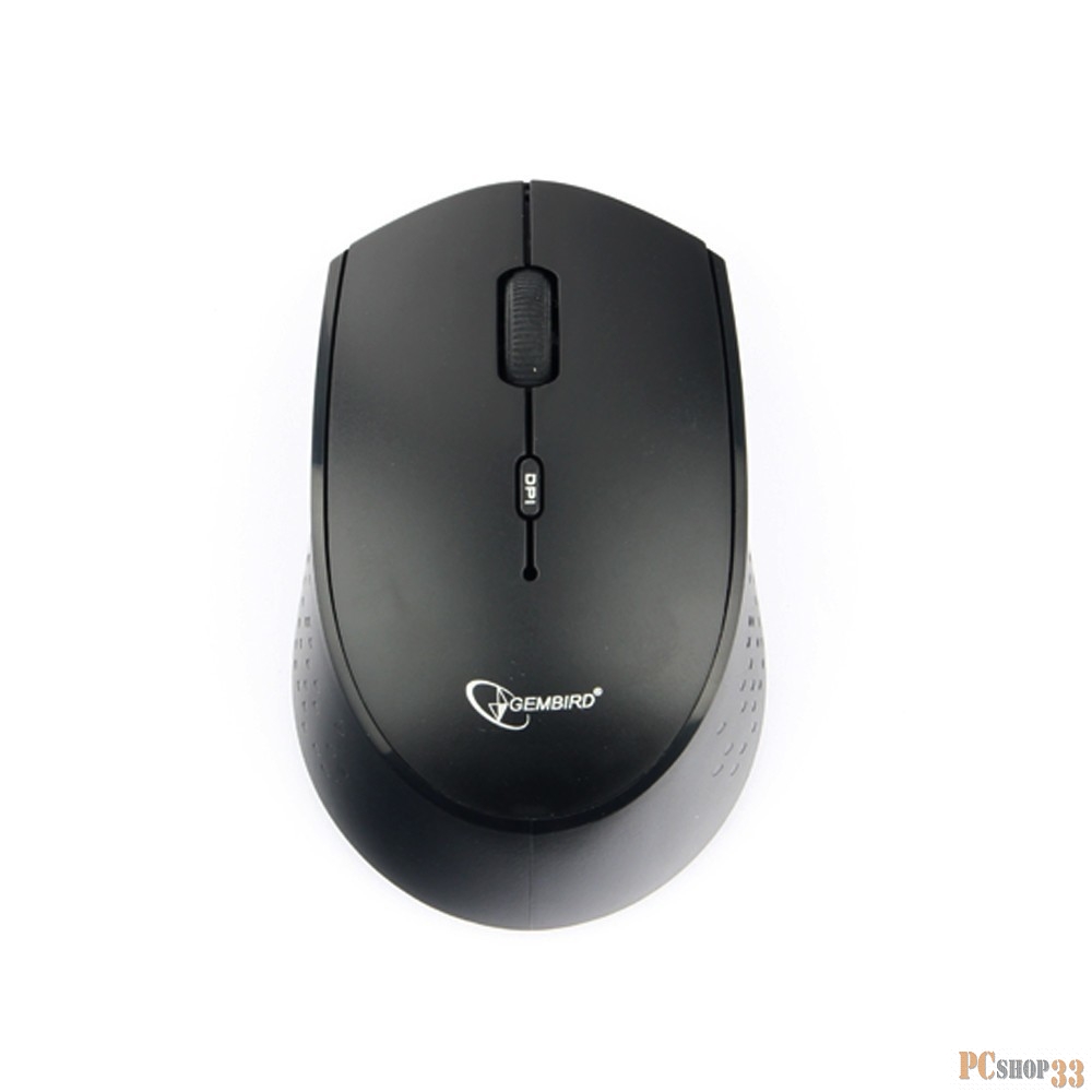 Мышь беспров. Gembird MUSW-351, Bluetooth v.3.0, черный, встроенный аккумулятор, 3 кнопки+колесо-кнопка, 1600 DPI, блистер