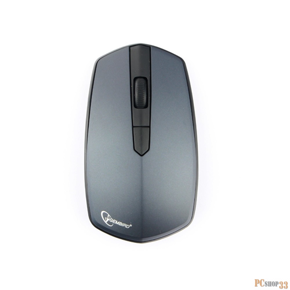 Мышь беспров. Gembird MUSW-353, 2,4 Гц, Type-C, черный/т.синий, 3 кнопки+колесо-кнопка, 1600 DPI, блистер