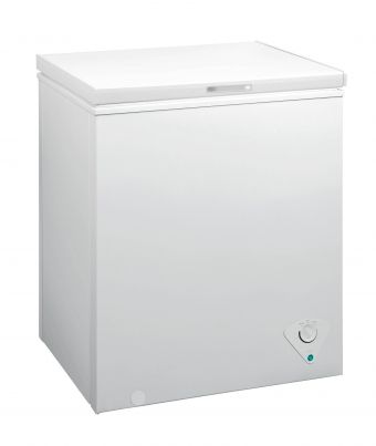 Морозильный ларь Бирюса Б-170KX белый с глухой крышкой