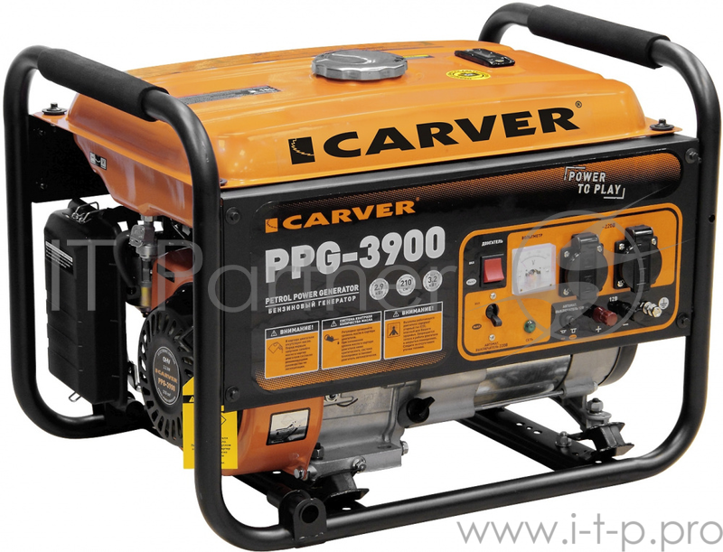 Генератор Carver PPG- 3900 3.2кВт