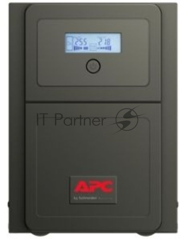 ИБП APC Easy UPS SMV 750VA/525W, Line-Interactive, 220-240V 6xIEC C13, SNMP slot, USB, 2 y. war.